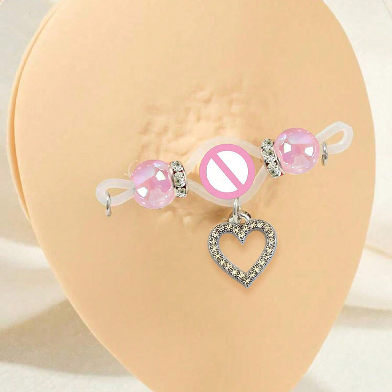 Cherry Kiss Non Piercing Nipple Rings