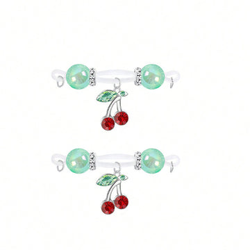 Cherry Kiss Non Piercing Nipple Rings