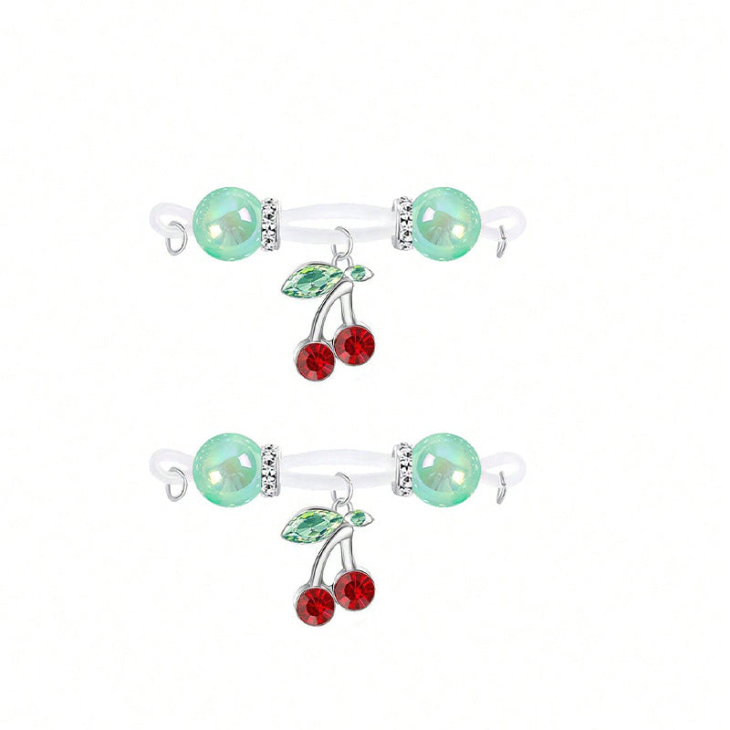 Cherry Kiss Non Piercing Nipple Rings